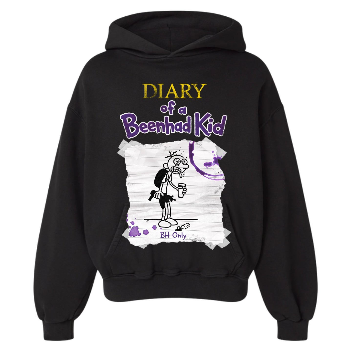 (1 OF 1) DIARY OF A BEENHAD KID HOODIE