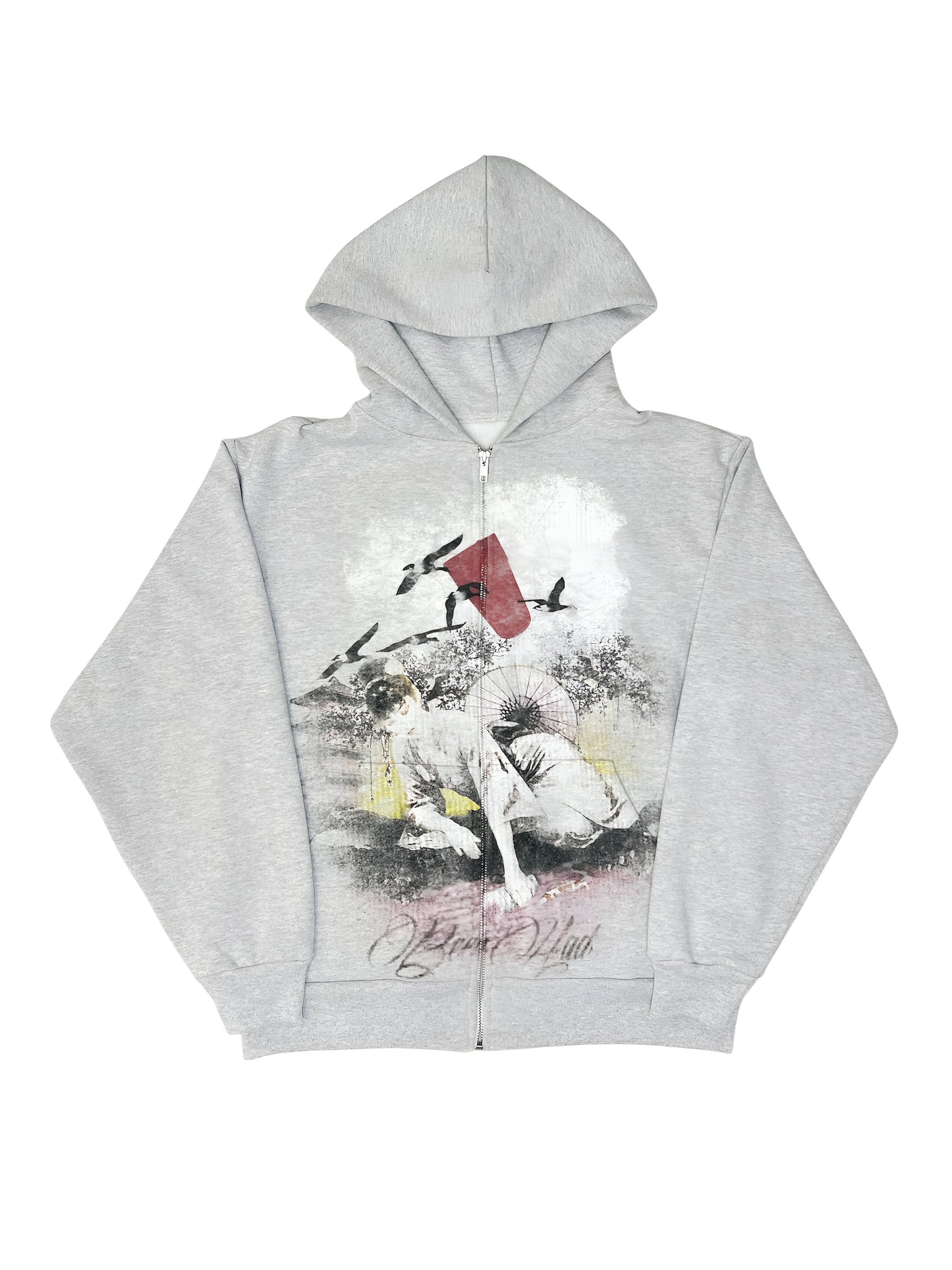 “Dirty Japan” Zip-Up Hoodie
