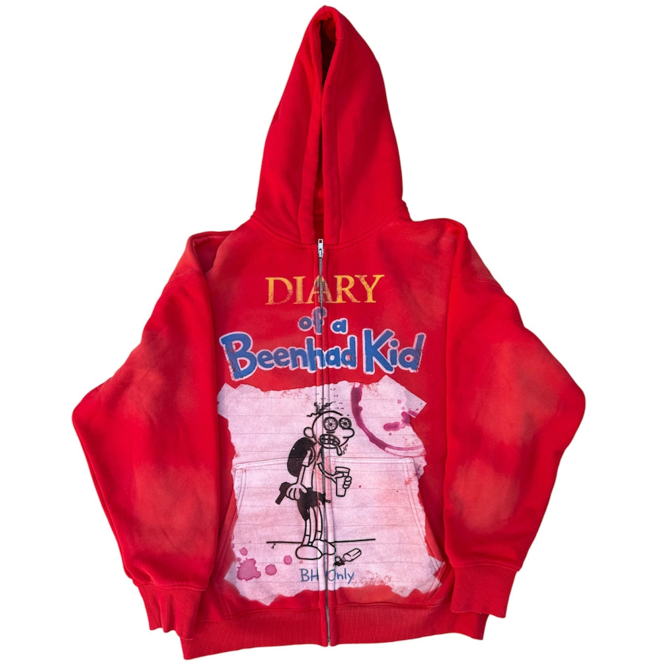 DIARY OF A BH KID ZIPUP HOODIE (SAMPLE)