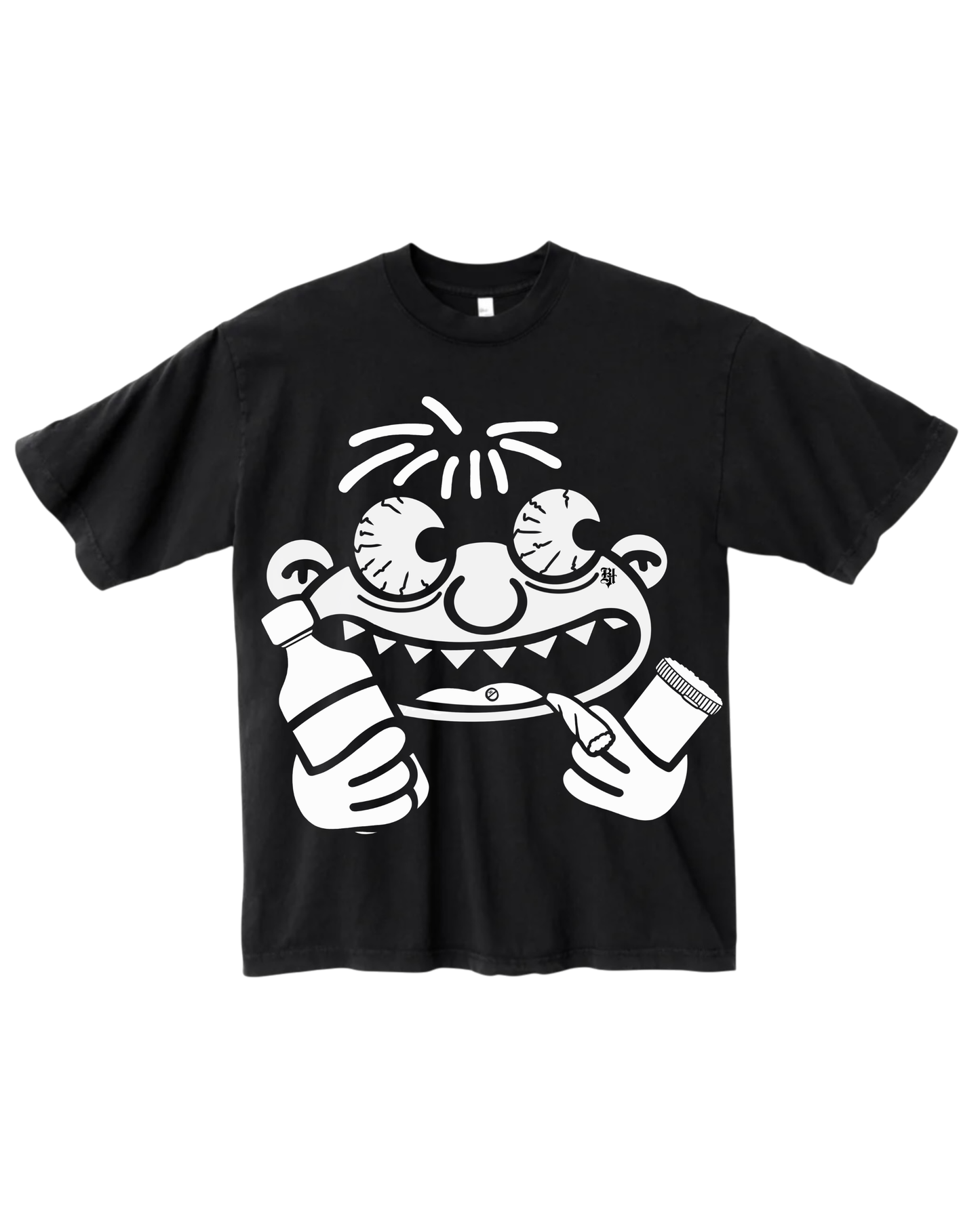 BLACK FREGLEY BH T-SHIRT